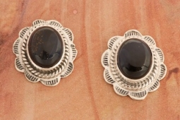 Genuine Pietersite Sterling Silver Earrings